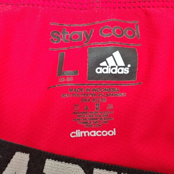 Excellent Used Condition Men's ADIDAS Stay Cool Performance Boxer Briefs Red - L - Picture 9 of 9